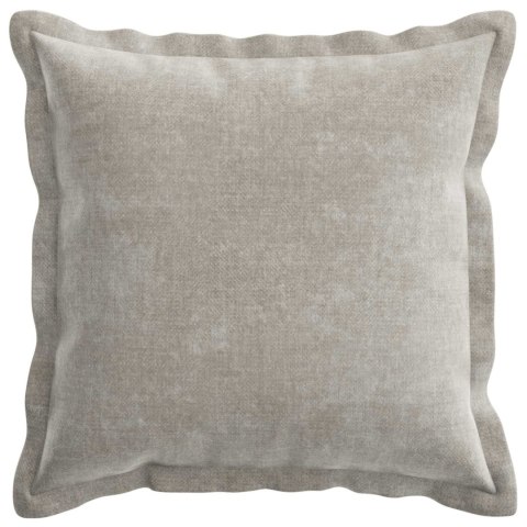 VidaXL Poszewka na poduszkę 6 szt. HOUTEN jasnoszary 40 x 40 cm