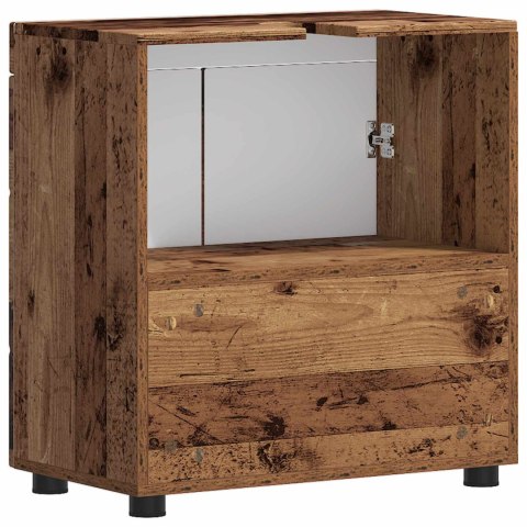 VidaXL Zestaw Szafek Łazienkowych TULUM Stare drewno 60 x 34 x 63 cm