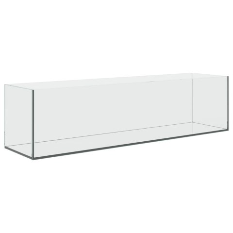 AKWARIUM SZKLANE 80X20X20 CM 32L PROSTOKĄTNE BEZ POKRYWY SZCZELNE