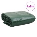 PLANDEKA PŁACHTA OKRYCIOWA OCHRONNA ZIELONA 4X8M 650G/M²