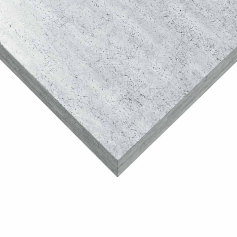 VidaXL Półki ścienne, 4 szt., szarość betonu, 120 x 23,5 x 3,8 cm, MDF