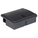 VidaXL Pułapki na myszy 10 szt. Czarne 13x10x4 cm