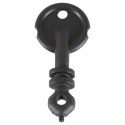VidaXL Pułapki na myszy 10 szt. Czarne 13x10x4 cm