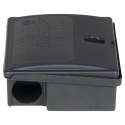 VidaXL Pułapki na myszy 10 szt. Czarne 13x10x4 cm