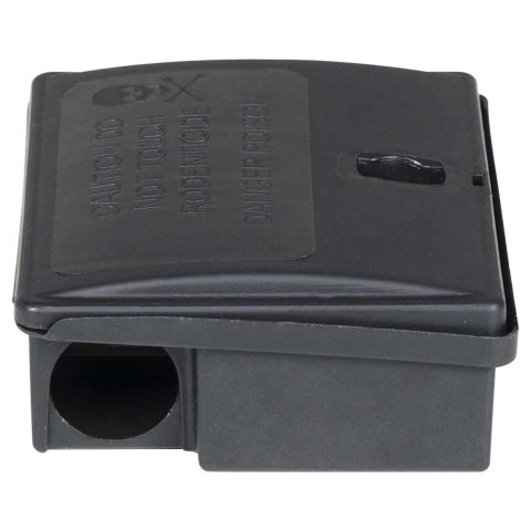 VidaXL Pułapki na myszy 10 szt. Czarne 13x10x4 cm
