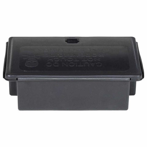 VidaXL Pułapki na myszy 10 szt. Czarne 13x10x4 cm