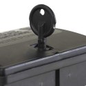 VidaXL Pułapki na myszy 10 szt. Czarne 13x10x4 cm