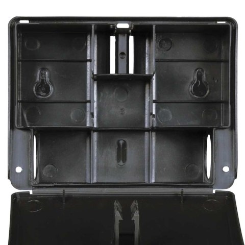 VidaXL Pułapki na myszy 10 szt. Czarne 13x10x4 cm