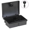 VidaXL Pułapki na myszy 20 szt. Czarne 13x10x4 cm