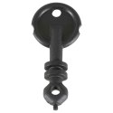 VidaXL Pułapki na myszy 20 szt. Czarne 13x10x4 cm