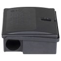VidaXL Pułapki na myszy 20 szt. Czarne 13x10x4 cm