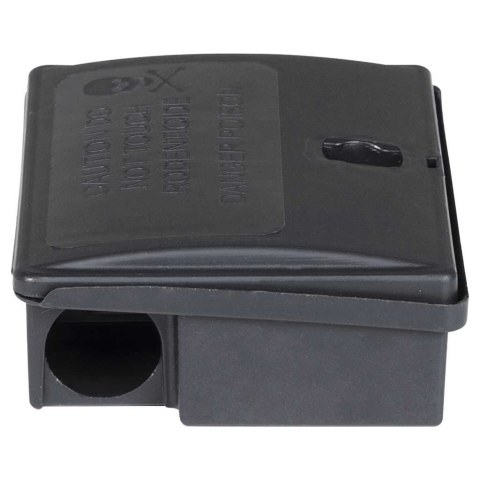 VidaXL Pułapki na myszy 20 szt. Czarne 13x10x4 cm