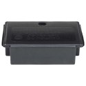 VidaXL Pułapki na myszy 20 szt. Czarne 13x10x4 cm