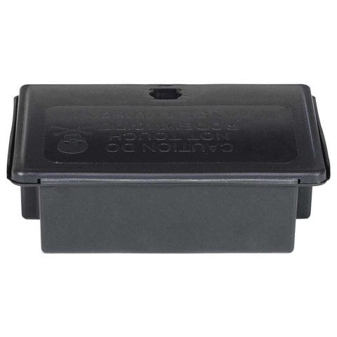 VidaXL Pułapki na myszy 20 szt. Czarne 13x10x4 cm