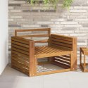 VidaXL Podłokietnik 2 szt. naturalny 78,5 x 10 x 61 cm