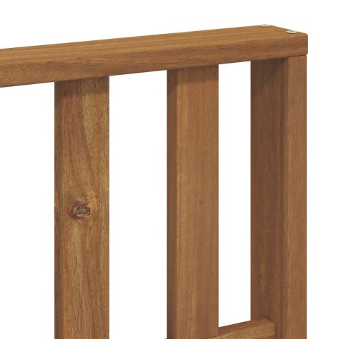VidaXL Podłokietnik 2 szt. naturalny 80 x 6 x 61 cm Lite Drewno Akacji