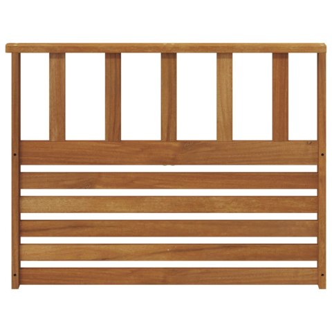 VidaXL Podłokietnik 2 szt. naturalny 80 x 6 x 61 cm Lite Drewno Akacji