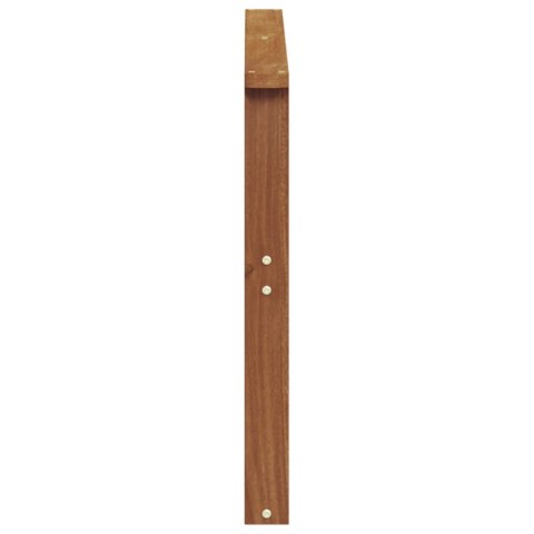 VidaXL Podłokietnik 2 szt. naturalny 80 x 6 x 61 cm Lite Drewno Akacji