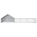 DUŻY KURNIK XXL DLA KUR Z WYBIEGIEM 8X2X1,9 M STAL OCYNKOWANA