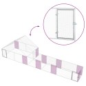 DUŻY KURNIK XXL DLA KUR Z WYBIEGIEM 8X2X1,9 M STAL OCYNKOWANA