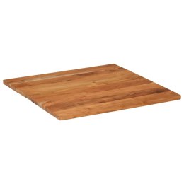 VidaXL Blat do stołu, 90x90x2,5 cm, kwadratowy, lite drewno akacjowe