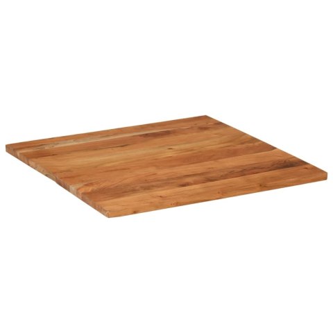 VidaXL Blat do stołu, 90x90x2,5 cm, kwadratowy, lite drewno akacjowe