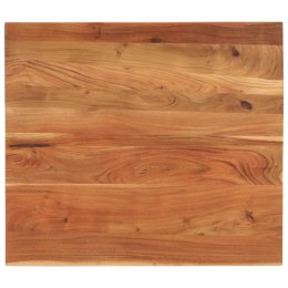 VidaXL Blat stołu, 100x80x2,5 cm, prostokątny, lite drewno akacjowe