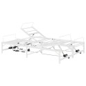 ELEKTRO REGULOWANY STELAŻ ŁÓŻKA BIAŁY 120 X 200 CM STAL