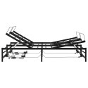 ELEKTRO REGULOWANY STELAŻ ŁÓŻKA CZARNY 140 X 200 CM STAL