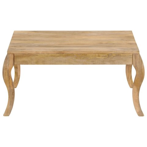 VidaXL Stolik kawowy z litego drewna mango, 80x80x40 cm