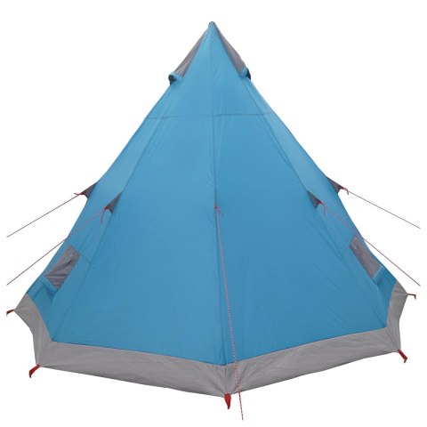 VidaXL 3-osobowy niebieski Polyester 185T z powłoką PU