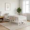 VidaXL Elektro Regulowany Stelaż Łóżka Biały 100 x 190 cm Stal
