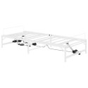 VidaXL Elektro Regulowany Stelaż Łóżka Biały 100 x 190 cm Stal