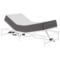VidaXL Elektro Regulowany Stelaż Łóżka Biały 107 x 200 cm Stal