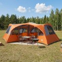 VidaXL Namiot rodzinny z tropikiem wodoodporny 6-osobowy