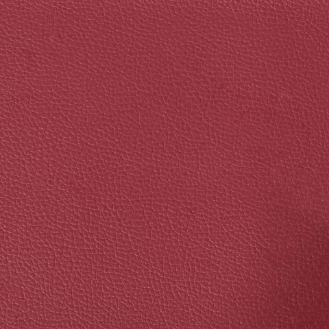 VidaXL 3-cz. zestaw wypoczynkowy Chesterfield, bordowy, sztuczna skóra