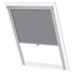 VidaXL Roleta zaciemniająca, szara, P08/408, GGL i GGU