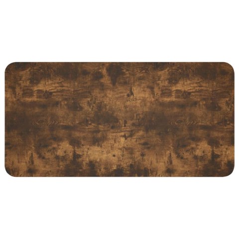 VidaXL Stół jadalny 100 x 50 x 75 cm Drewno inżynieryjne Dąb wędzony