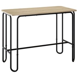 VidaXL Stół jadalny 100 x 50 x 75 cm Drewno inżynieryjne dąb Sonoma