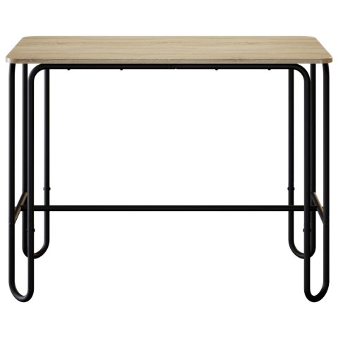VidaXL Stół jadalny 100 x 50 x 75 cm Drewno inżynieryjne dąb Sonoma