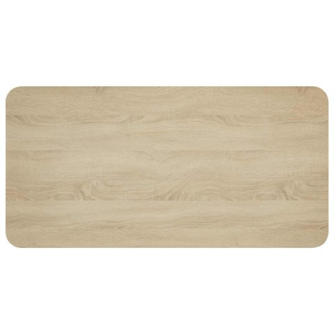 VidaXL Stół jadalny 100 x 50 x 75 cm Drewno inżynieryjne dąb Sonoma