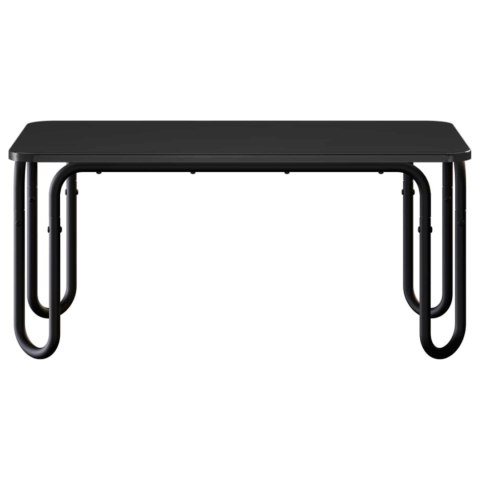 VidaXL Stolik kawowy Czarny 100 x 50 x 45 cm Drewno inżynieryjne