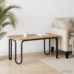 VidaXL Stolik kawowy Dąb artisan 100 x 50 x 45 cm Drewno inżynieryjne