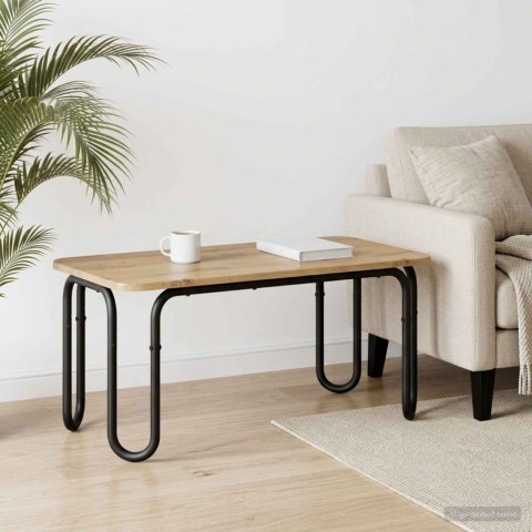 VidaXL Stolik kawowy Dąb artisan 100 x 50 x 45 cm Drewno inżynieryjne