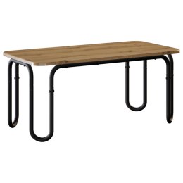 VidaXL Stolik kawowy Dąb artisan 100 x 50 x 45 cm Drewno inżynieryjne