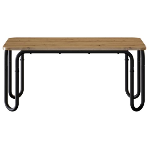 VidaXL Stolik kawowy Dąb artisan 100 x 50 x 45 cm Drewno inżynieryjne