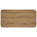 VidaXL Stolik kawowy Dąb artisan 100 x 50 x 45 cm Drewno inżynieryjne