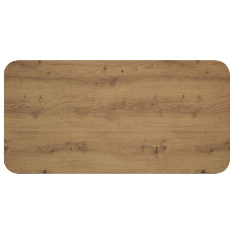 VidaXL Stolik kawowy Dąb artisan 100 x 50 x 45 cm Drewno inżynieryjne