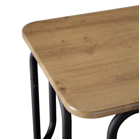 VidaXL Stolik kawowy Dąb artisan 100 x 50 x 45 cm Drewno inżynieryjne