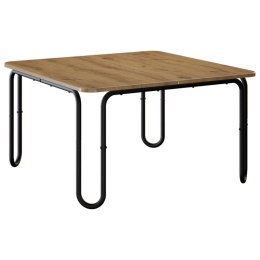 VidaXL Stolik kawowy Dąb artisan 59 x 59 x 45 cm Drewno inżynieryjne
